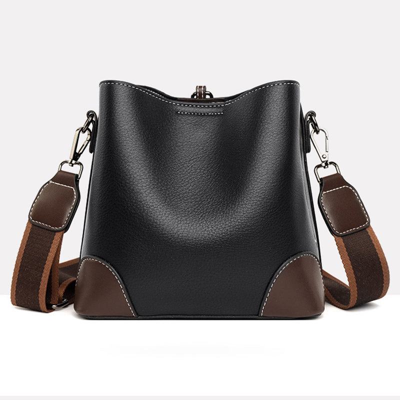 bags : Modieuze Schoudertas Dames - Zwart in van Pantino