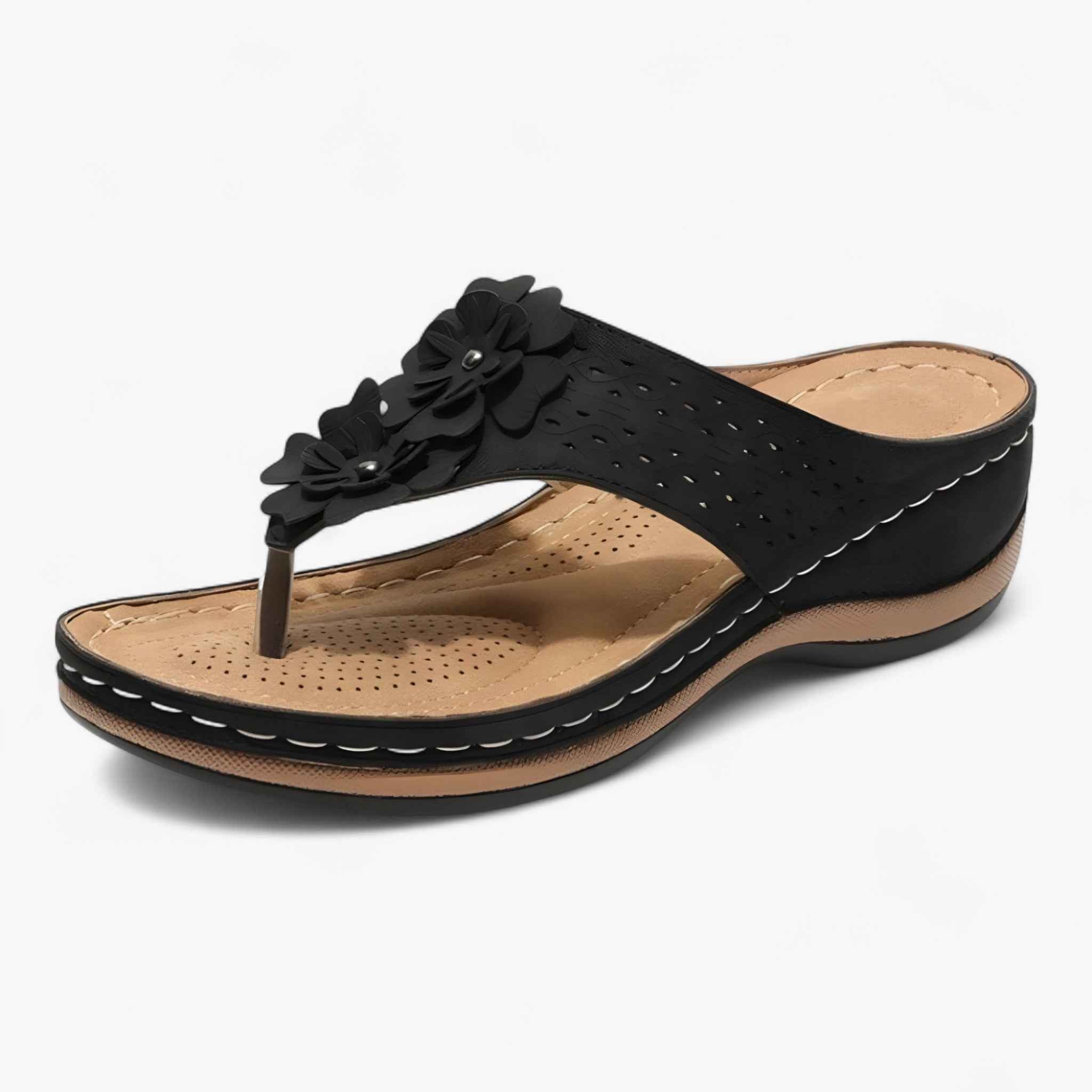 Elegante Dames Sandalen van Echt Leer: Comfortabel, Lichtgewicht en Ademend voor de Zomer