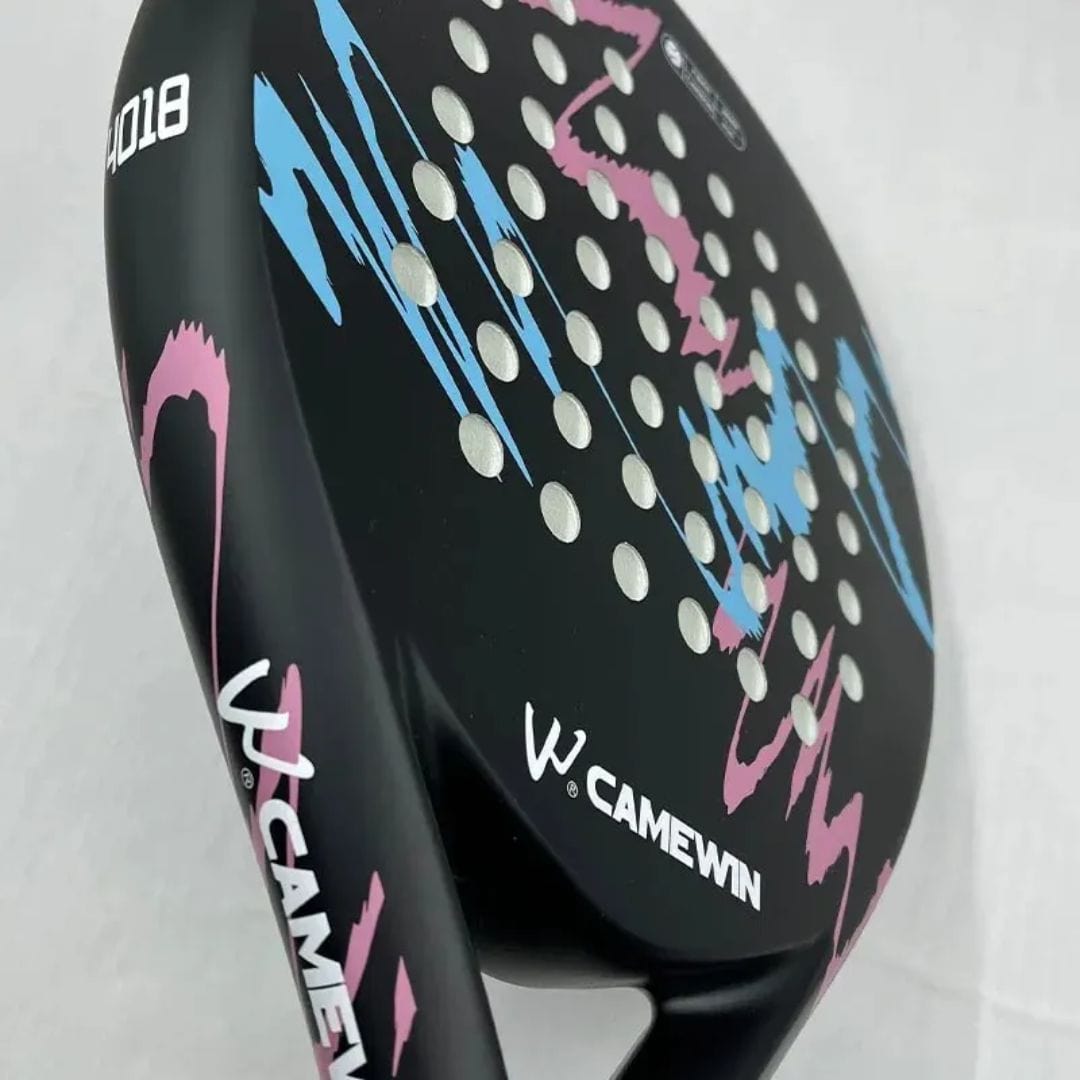 outdoor equipment : Padelracket Carbon Glasvezel 360g - EVA-Schuim inclusief Tas 3 Kleuren in van Pantino