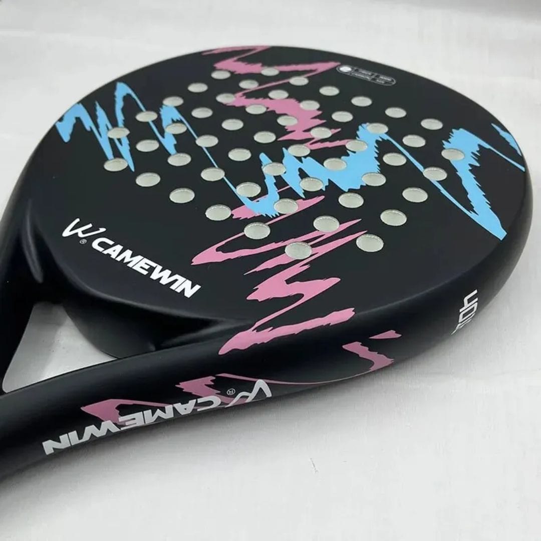 outdoor equipment : Padelracket Carbon Glasvezel 360g - EVA-Schuim inclusief Tas 3 Kleuren in van Pantino