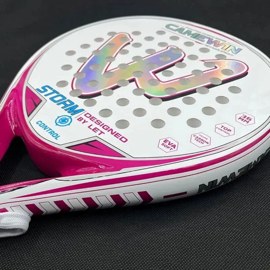 other : Padelracket Carbon Composiet 360g - EVA-Schuim Kern inclusief Padeltas Duurzaam Precisie Balans in van Pantino