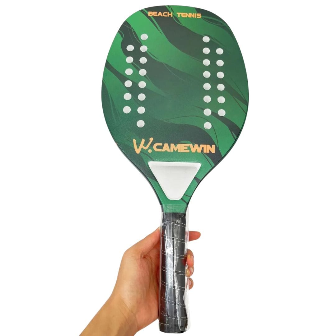 other : Padelracket Carbon Glasvezel 320g Lichtgewicht - EVA-Schuim Kern Blauw Groen Geel Duurzaam in Groen van Pantino