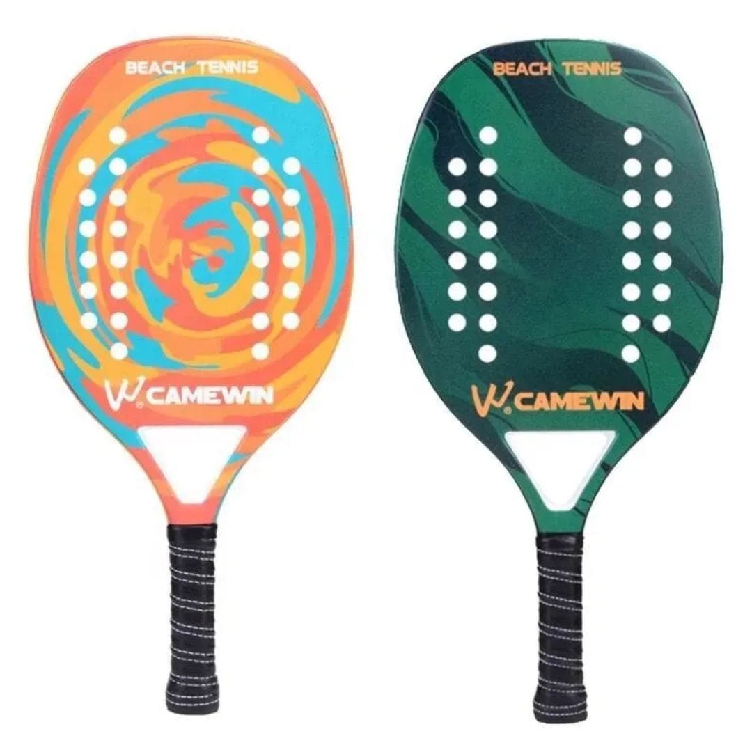 other : Padelracket Carbon Glasvezel 320g Lichtgewicht - EVA-Schuim Kern Blauw Groen Geel Duurzaam in van Pantino