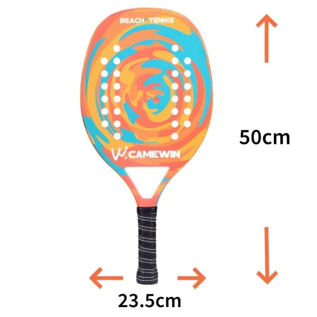 other : Padelracket Carbon Glasvezel 320g Lichtgewicht - EVA-Schuim Kern Blauw Groen Geel Duurzaam in van Pantino