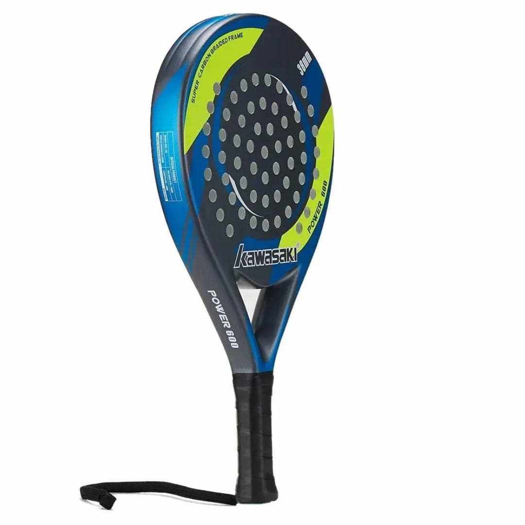 outdoor equipment : Padelracket Kawasaki 3K Carbon 365g - EVA-Schuim inclusief Hoes 4 Varianten in van Pantino