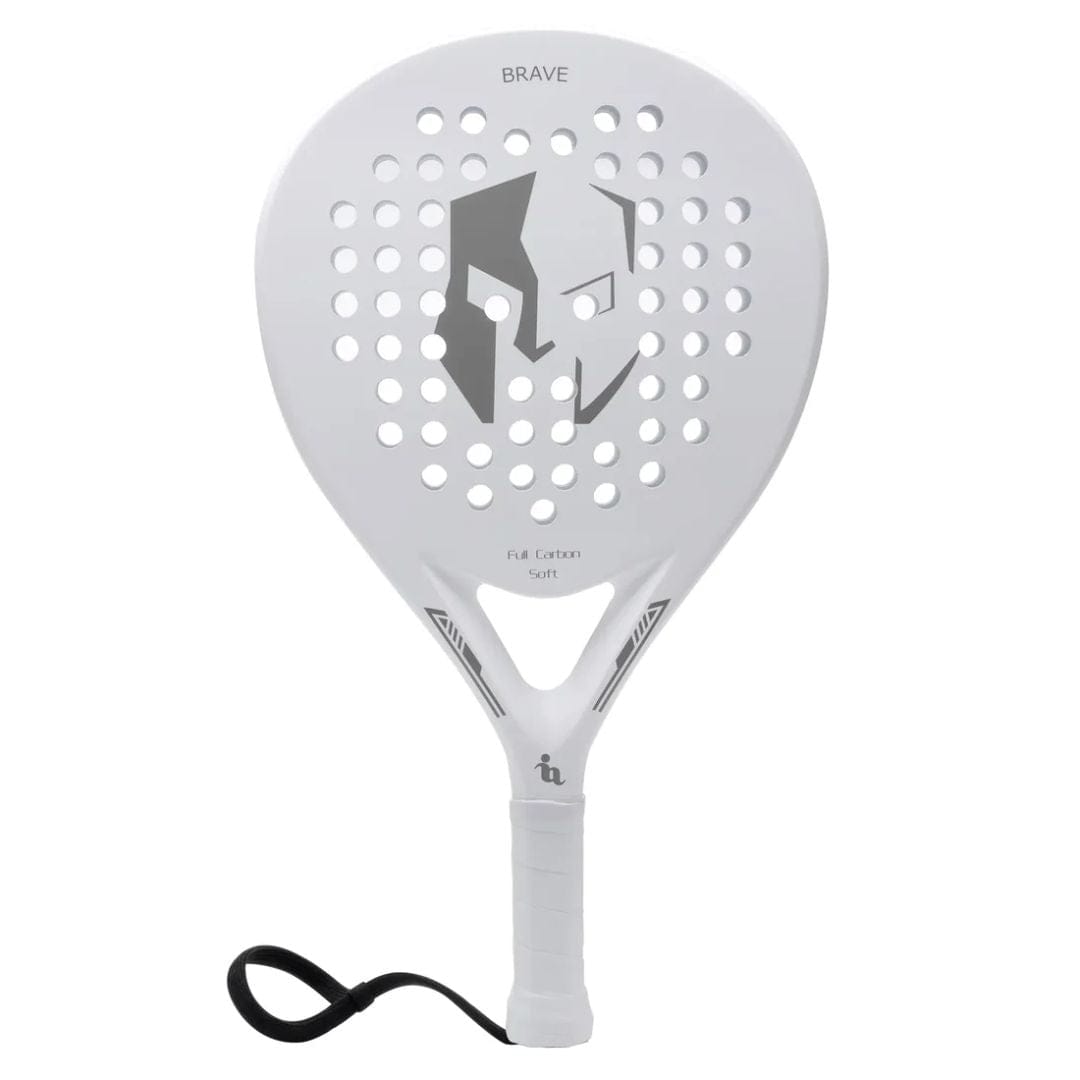 other : Padelracket EVA Memory Flex Foam Kern - Lichtgewicht Zwart Wit Precisie Demping Responsief in Wit van Pantino