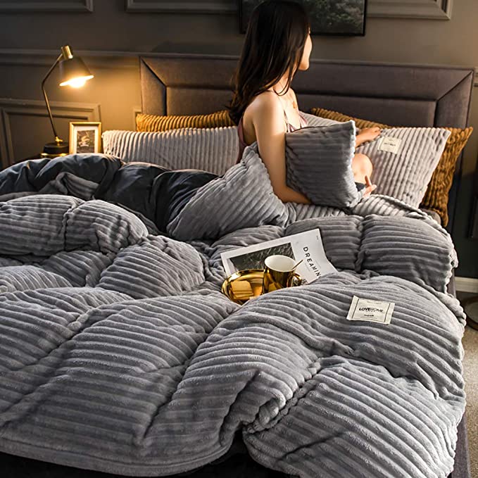 Heren winterdekbed warm en zacht van microvezel, alle maten