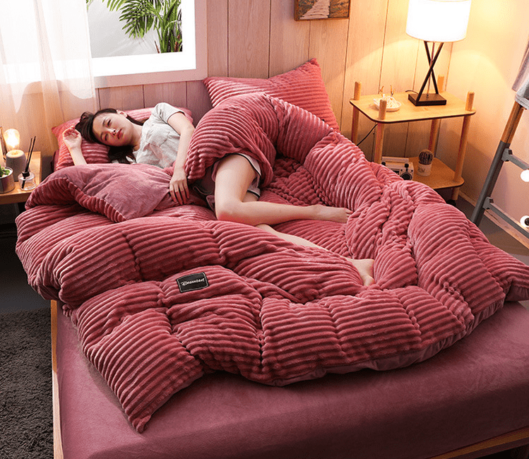 Heren winterdekbed warm en zacht van microvezel, alle maten