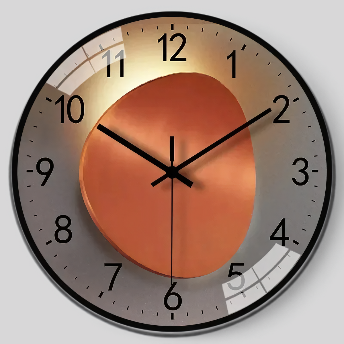 Wandklok Modern Stil Rond Duidelijk Afleesbaar