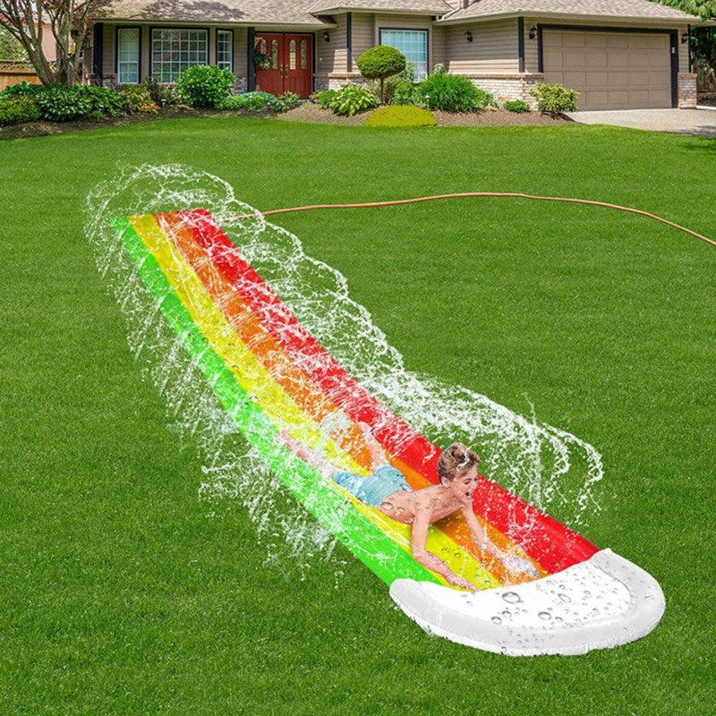 outdoor equipment : Speelgoed Waterglijbaan - Zomerplezier Buiten Kinderen - PVC in van Pantino