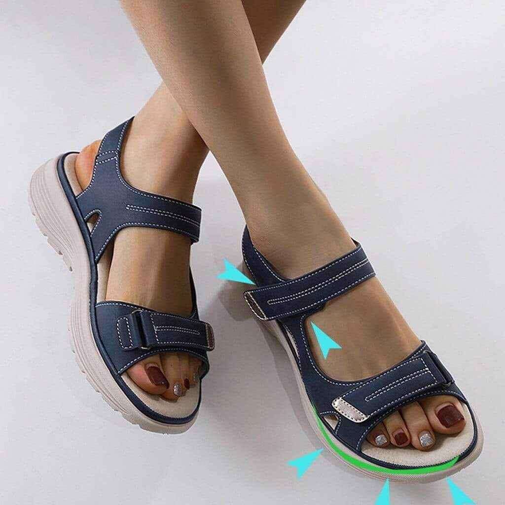 Florina | Wandelsandalen met dubbele riem