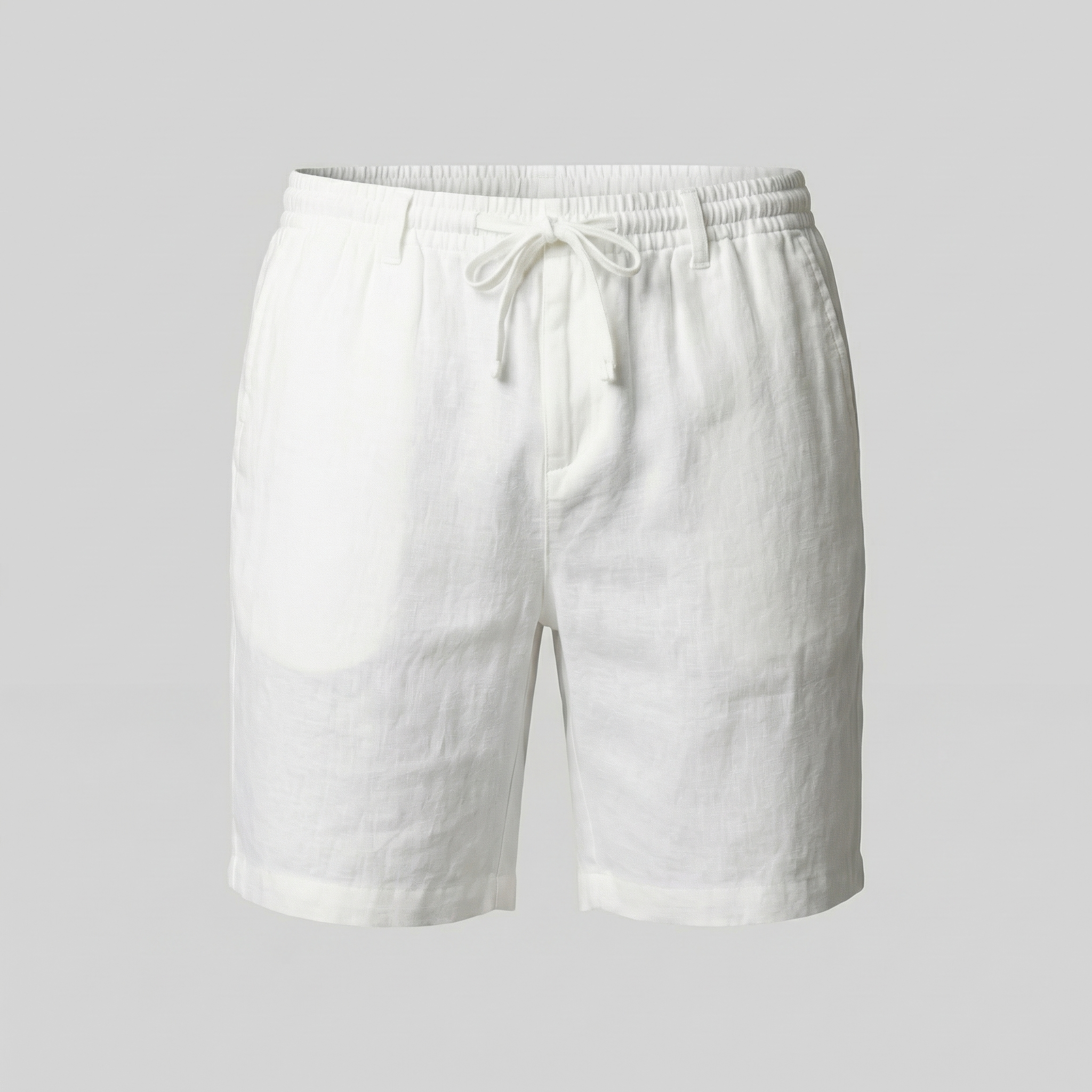 Heren shorts : Zomershorts Heren Korte Broek Relaxed Fit Casual in Wit van Pantinoshop