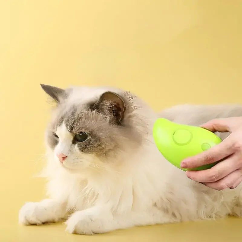 pets : FurCare - Stoomborstel voor Huisdieren - Groen in van Pantino