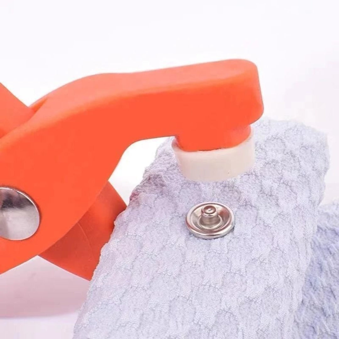 Sewing Tool Set : Metalen Drukknopen Set 100 stuks - Naaimachine Klemtangen & Stitch Gereedschap voor Kleding in van Pantino