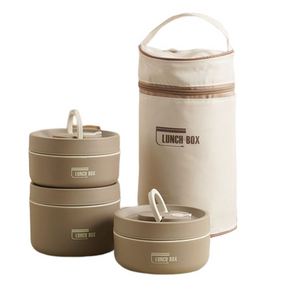 home & garden : Geïsoleerde Lunchbox Meerlaags - Vers Eten Overal Meenemen - RVS in van Pantino