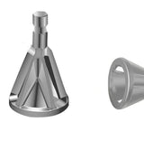 Outil d’ébavurage de vis - 6 rainures argent