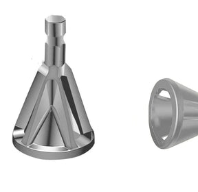 other : Schroefbraam Afbraamgereedschap - 6 Groeven Zilver in 6 groeven Zilver van Pantino