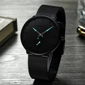 Orologio da uomo al quarzo nero blu - Elegante e moderno