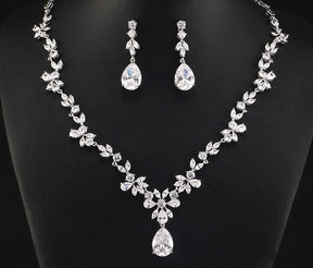 Jewelry Set : Dames Kristallen Juwelen Set - Goud in van Pantino