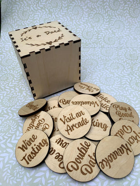 other : Datingspel Koppels - Romantische Puzzels Activiteiten - Hout in van Pantino