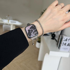 Watch Strap : Horloge Zilver Goud - Alexia Strap - Horlogeband in van Pantino