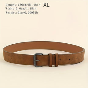 Belt : Riem Bruin - Men 1 Stuk Pu Leren Modieuze Elegant in van Pantino