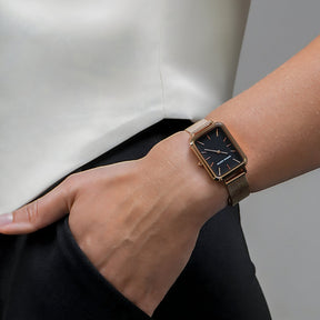 watches : Rechthoekige Klok - Tijdloos Ontwerp in van Pantino