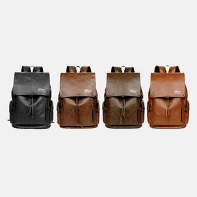 bags : Rugzak Heren Zwart - Waterdichte Herenrugzak met Opladen Via USB - Geschikt voor een Laptop van 13,3 Inch in van Pantino