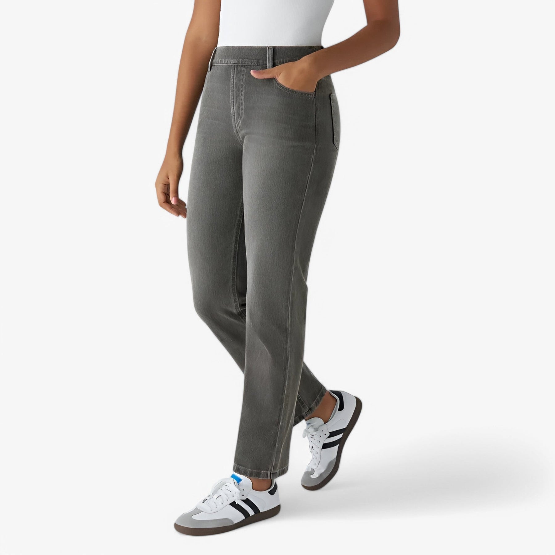 Hoge taille broek - Elastisch en Comfortabel Heren
