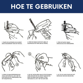 Clothing Fastener : FashionFixer - Eenvoudig en Snel Kledingbevestigingsapparaat - Roze in van Pantino