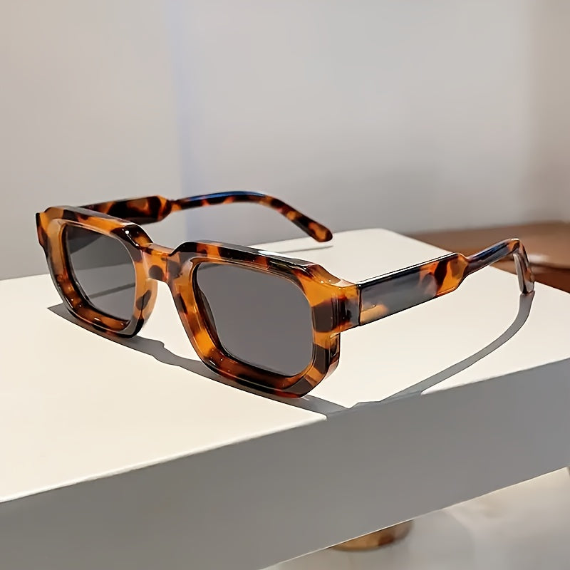 Sunglasses : Zonnebril Heren Zwart - Men 1pc Nieuwe Retro met Vierkant Frame voor Vintage in van Pantino