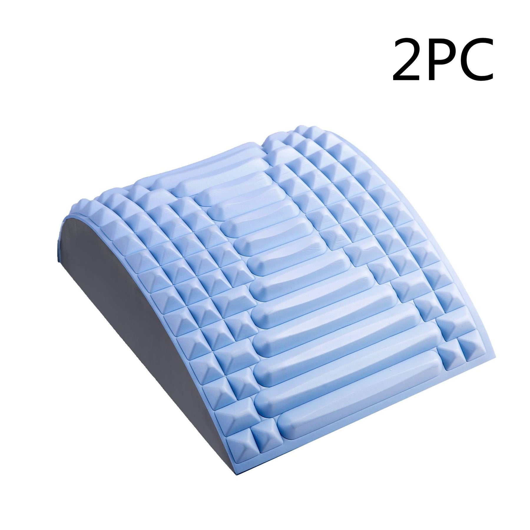 Acupressure Mat : Acupressuur Ontspanner Blauw - Rug Hoofd Spierpijn Relief - Kunststof in van Pantino
