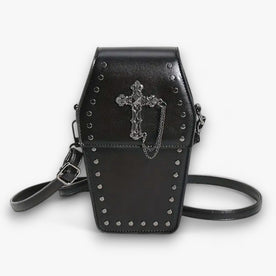 shoulder bag : Gotische Schoudertas - Trendy en Griezelig Accessoire in Noir A van Pantinoshop