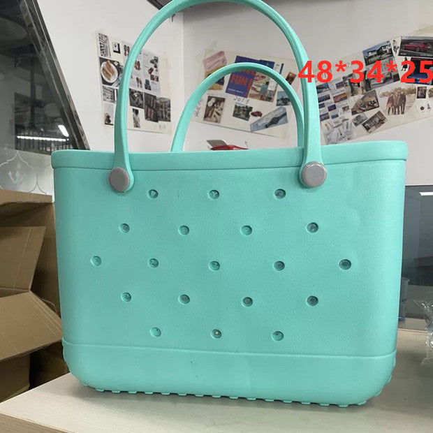 bags : Waterdichte Strandtas - Seaside Essentials - Blauw in Lichtblauw M van Pantino