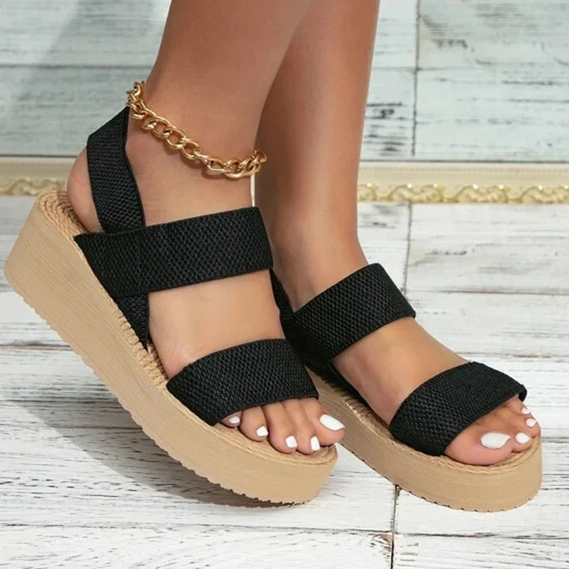 Sandals : Sandalen Dames Zwart - Stijlvolle Romantische - Ideaal voor die een Luxe en Elegante Huwelijkslook Willen in Zwart van Pantino