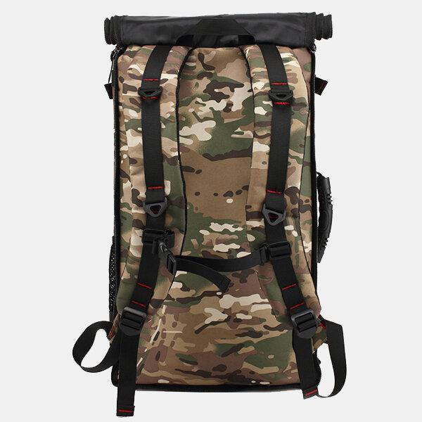 bags : Reistas Zwart - VoyagerPro Multifunctionele Rugzak in Camoufleert van Pantino