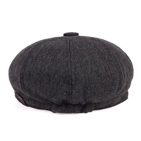 Beret : Baret Heren Donkergroen - Graan Geruite Vintage Mode Muts , Ideale Keuze voor Geschenken in van Pantino