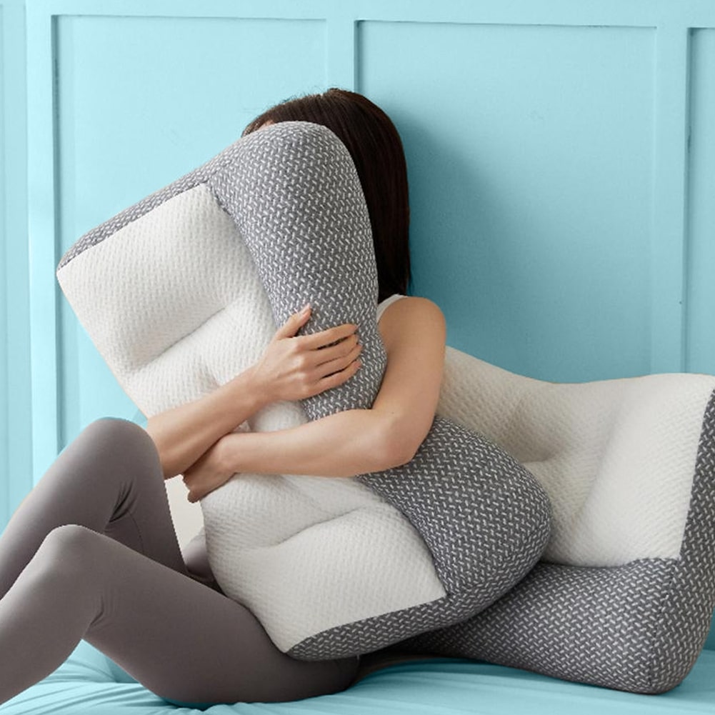 home & garden : SleepEase - Een Comfortabele Nachtrust Zonder Nekpijn - Wit in van Pantino