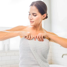 home & garden : Zilveren Ion Handdoek - Zacht Huidvriendelijk Hygiënisch - Microvezel in Wit van Pantino