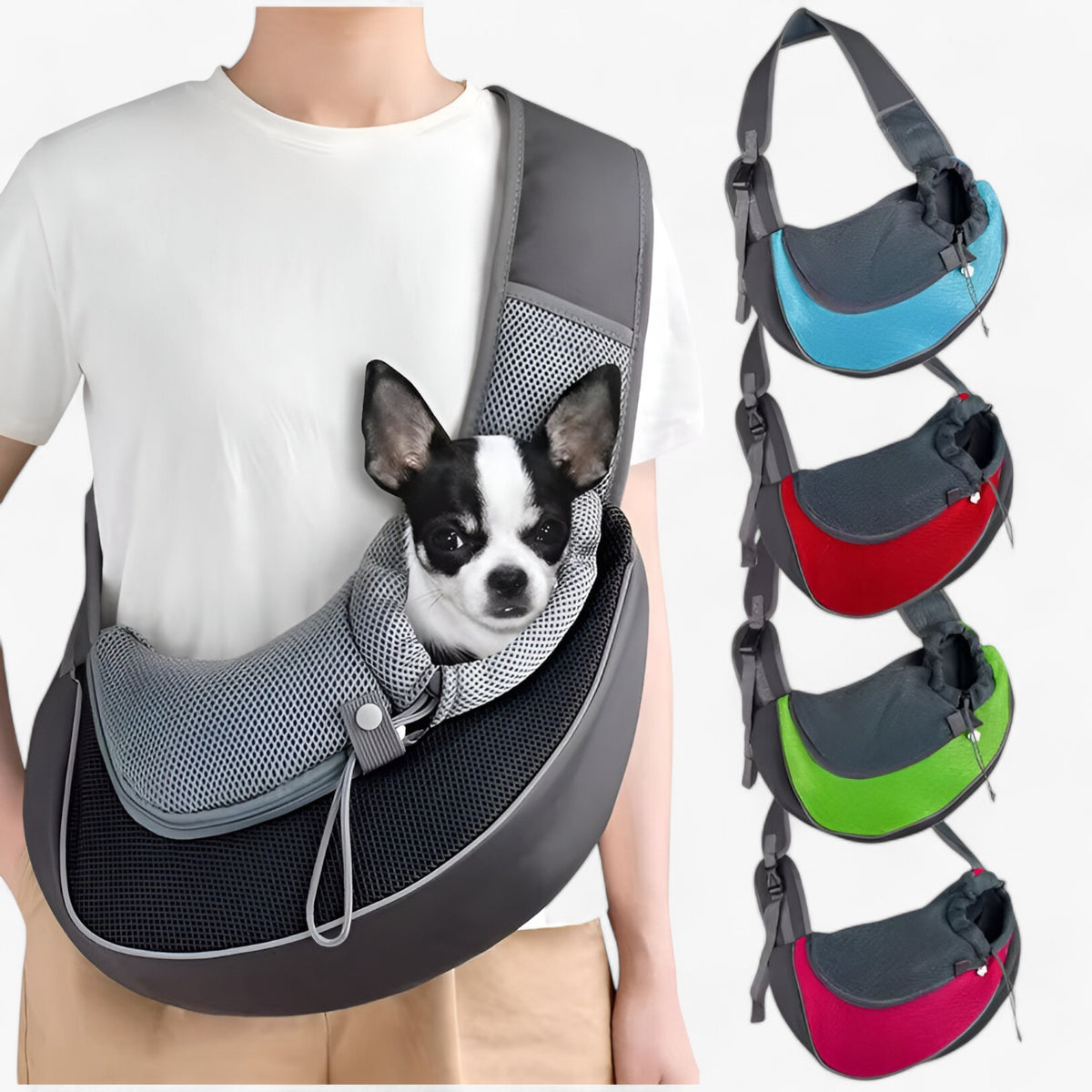 pets : PawPort - Ademende Draagtas voor Huisdieren - Comfortabel Reizen voor Huisdieren in van Pantino