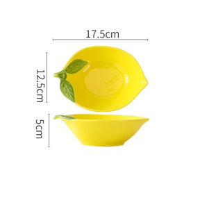 home & garden : Citroen Keramiek Servies - Fris Zomers Kleurrijke Set - Keramiek in B van Pantino