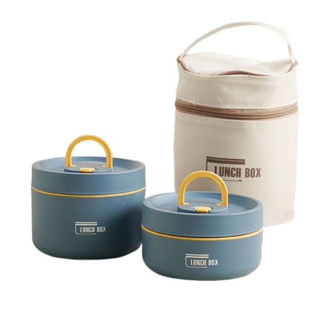 home & garden : Geïsoleerde Lunchbox Meerlaags - Vers Eten Overal Meenemen - RVS in van Pantino