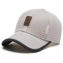 Hat : Pet Zwart - Breeze Cap - De Ultieme Ademende voor de Zomer in Khaki van Pantino