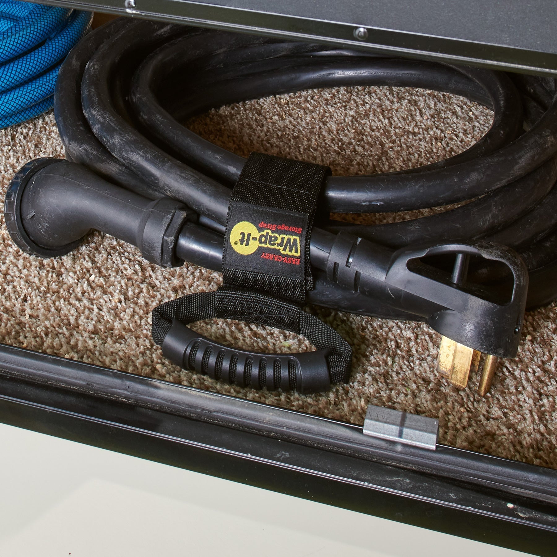 Storage Straps : Heavy-Duty Opbergbanden Set - Kabels Snoeren Organiseren - Rubber in van Pantino