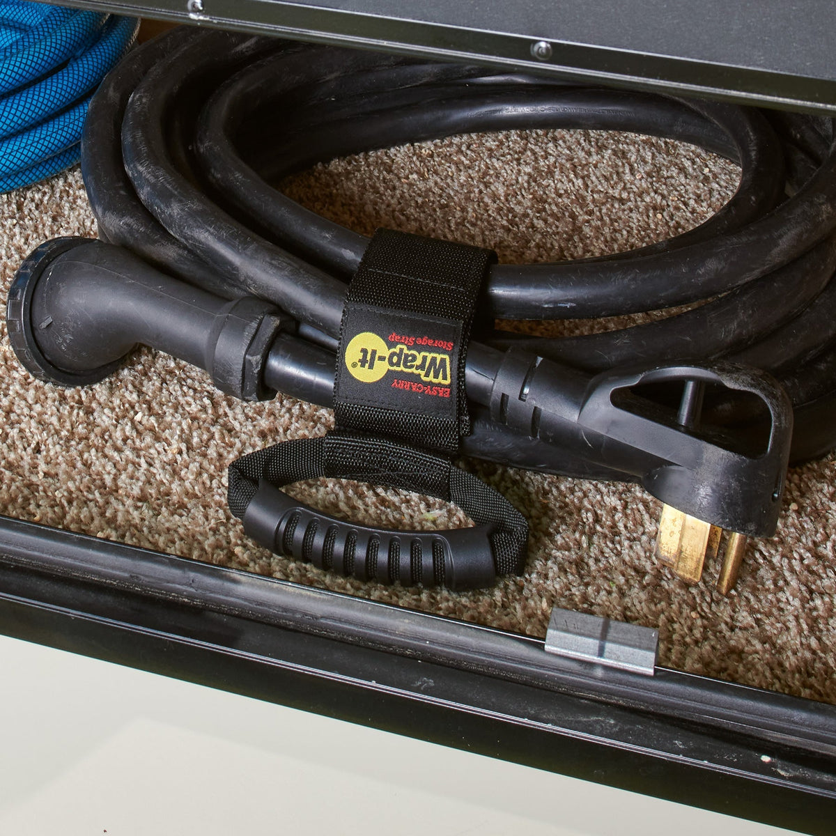 Storage Straps : Heavy-Duty Opbergbanden Set - Kabels Snoeren Organiseren - Rubber in van Pantino