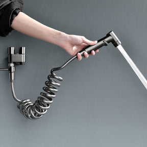 home & garden : Lenex Innovatieve Waterkraan voor Toiletspray - Voor een Frissere en Schoner Ervaring - Zilver in van Pantino