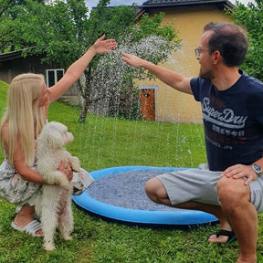 outdoor equipment : Sprinkler Speelmat Kinderen - Anti-Slip Water Plezier - PVC in van Pantino