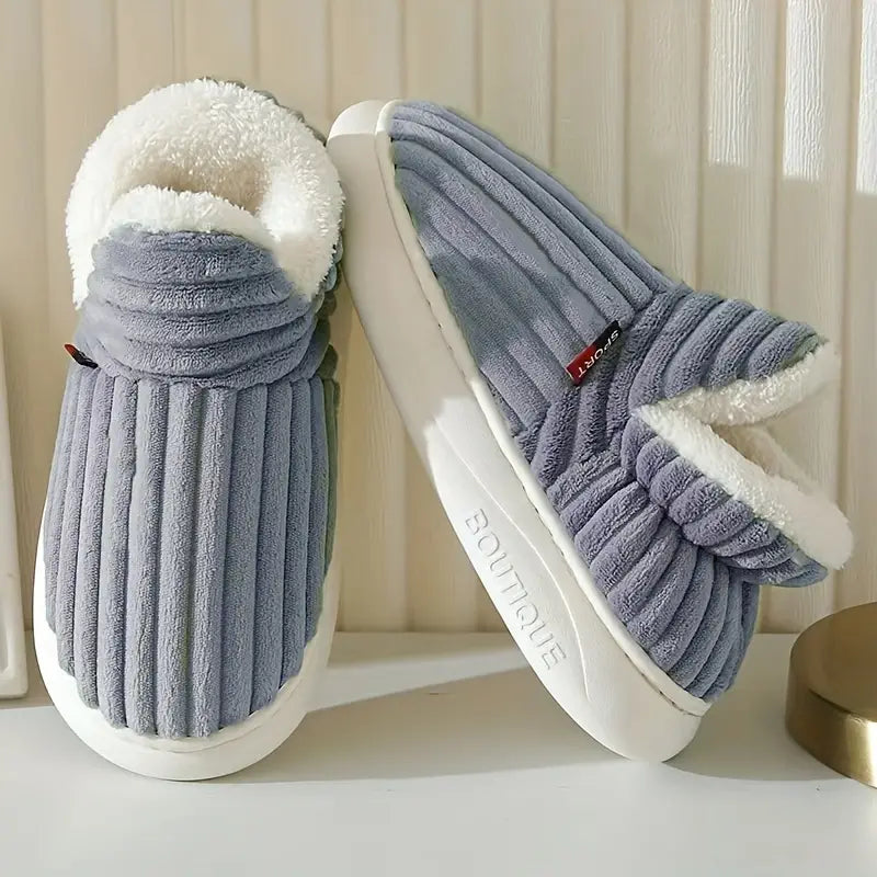 other : HappySlides - Warme en Comfortabele Sloffen - Grijs in van Pantino