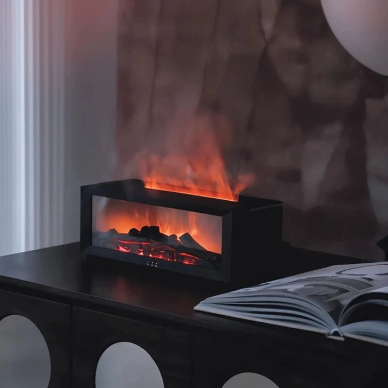 HearthGlow Vlam Luchtbevochtiger – Gezellig Vuur Effect Diffuser