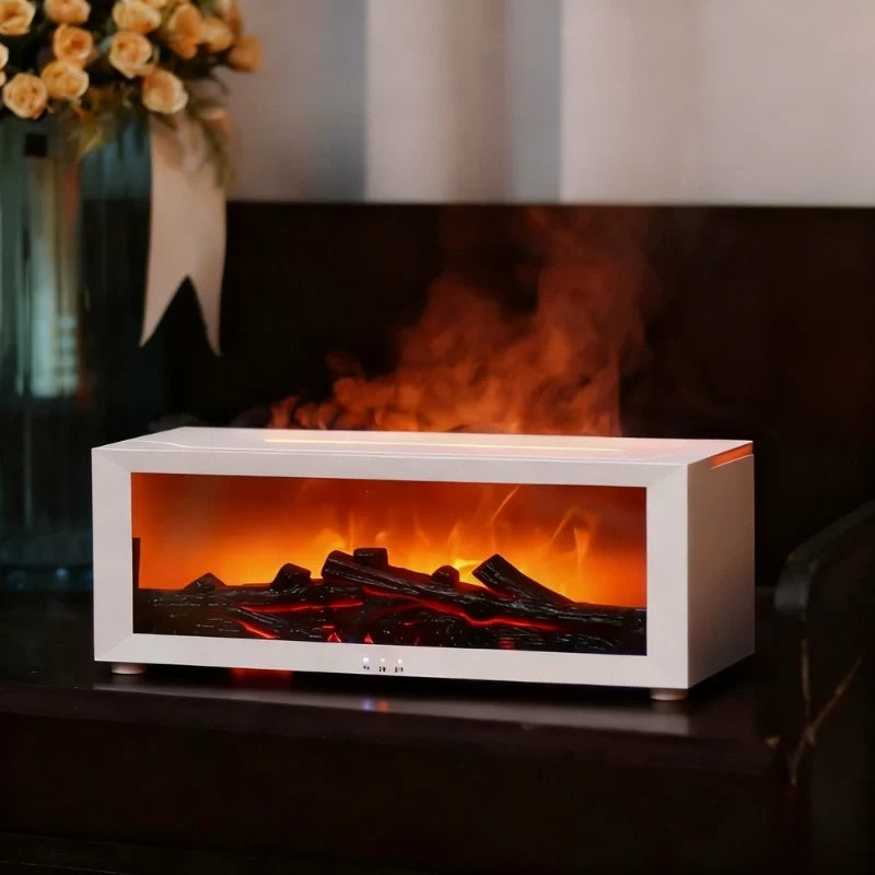 HearthGlow Vlam Luchtbevochtiger – Gezellig Vuur Effect Diffuser